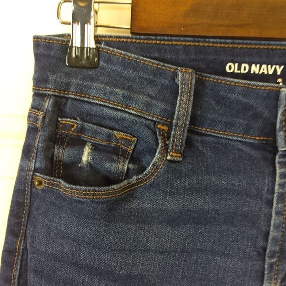 Old Navy Rockstar distressed mid-rise skinny Jeans - Picture 6 of 12